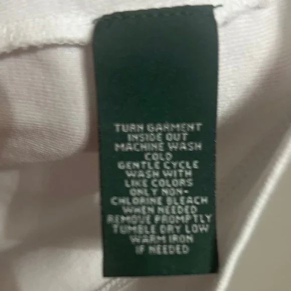 Ralph Lauren Women's Top XL White Navy Nautical Button Shoulder 3/4 Sleeve Tee - Picture 4 of 9